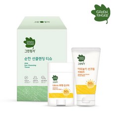 그린핑거순한선클렌징티슈5매x6개입