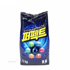 퍼펙트 토탈 솔루션 가루세제 5kg 리필 1EA 겸용 3개 일반용 액체세제 드럼용 세탁용품 세탁세제 분말세제