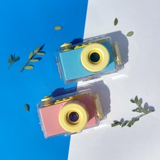 마이퍼스트 카메라2 어린이 키즈 디지털 카메라 방수케이스, 핑크 (+16G SD카드 포함)