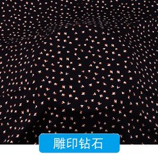 어반30 패브릭 쉬폰 천 원단 2020년 여성 여름 패션 고급 스탬프, 투명+인쇄벽돌 조각/반미터