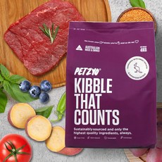  [직영] 청정호주 강아지사료 4kg 캥거루&스위트포테이토 펫죠 키블댓카운트, 캥거루 앤 스위트포테이토 4kg 