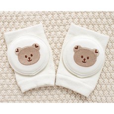 무릎 보호대 크롤링 패드 미끄럼 방지 안전 다리 워머 밴드 발, 10.Cute bears, 1개