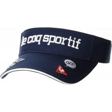 [le coq sportif / GOLF COLLECTION] 목화 바이저 QGCPJC50 여성 NV00 (네이비)의 F (FREE 사이즈)