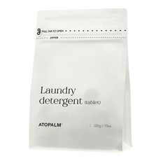 아토팜 유아용 세탁 세제 타블렛 70p