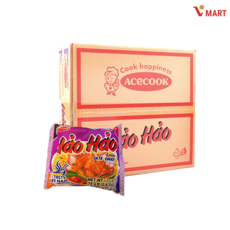Vmart 베트남 에이스쿡 하오하오 사떼 hao hao sa te hanh 1box, 30개