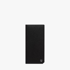 MCM 뉴브릭 엠보싱 레더 2단 장지갑 MXL8ALL50BK