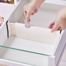 길이조절 서랍 칸막이 옷장 화장대 책꽂이 주방 수납 정리 파티션 칸칸이, 2개, 와이드 대형