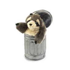 움직이는너구리인형