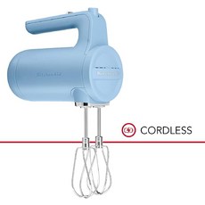 kitchenaid 키친에이드 무선 핸드 믹서 7단계 KHMB732VB 20년형, 단일상품