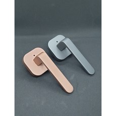 사각방문손잡이