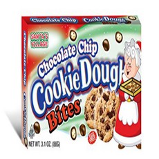 Taste of Nature Inc. Santa's Village XMAS Chocolate Chip Cookie Dough Bites 3.1 Ounce Boxes (Pack o, 1개, 1.36kg - 테이스트오브네이처