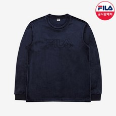 [휠라] [공식] FILA 밍크 리니어 남성 상의 다크인디고 (FI4RLC6401M_DID