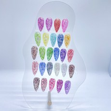 네일컬러차트판