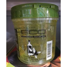 Eco 에코 프로페셔널 스타일링 헤어 젤 16oz(453g)2개, 1개
