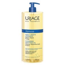 Uriage Xemose 유리아쥬 제모스 클렌징 수딩 오일 페이스 앤 바디 1L 146813, 1개