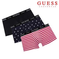 [현대백화점][게스언더웨어]게스 남성드로즈 3종세트(GUK0J1J500 511 512)