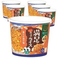 바디시프트 당질컨트롤 만족 컵밥 감칠맛 비비탄탄미 29.8g×6, 1개, 430g
