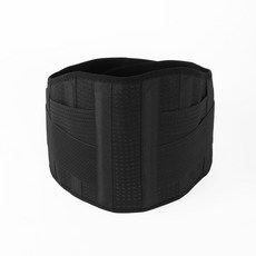 안정적인 근육지탱 허리보호대 블랙 XL, 상세 참조