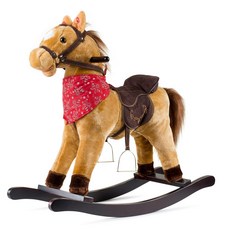 JOON Cowboy Rocking Horse - Tan Brown JOON 카우보이 로킹호스 - 탄 브라운