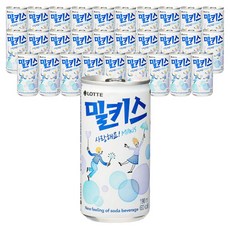 롯데칠성 작은캔 밀키스 190ml * 30캔, 30개