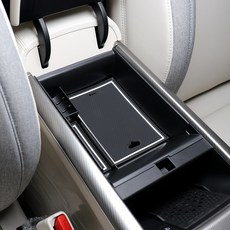 카스타 제네시스 튜닝 차량 용품 GV60 콘솔 정리함 3D 콘솔트레이 블랙 색상 다용도 악세사리