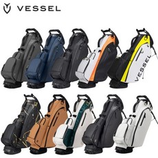 VESSEL 플레이어 프로 스탠드 캐디백 베젤 Player 4.0 Pro Stand 9.5인치 3198709, 싱글 스트랩 - 베셀캐디백