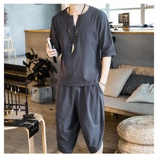 남자린넨투피스