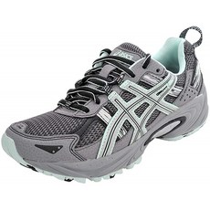 [250mm] ASICS 여성용 젤 벤처 5 트레일 러닝 슈즈 프로스트 그레이 / 실버 / 수딩 씨 8 M US