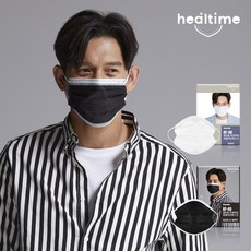 오지 힐타임 여름용 패션 컬러 숨쉬기편한 투와이어 덴탈 마스크 1박스 50매