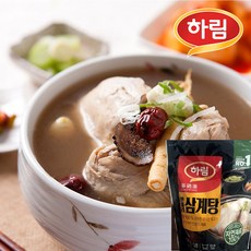 하림-반마리 삼계탕600gx4봉/실온/간편식, 반마리삼계탕 600g 4봉, 600g, 1.반마리삼계탕 600gx4개_111065x4