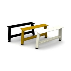 우드슬랩철제다리