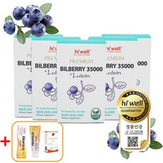 프리미엄 빌베리 35000 + 루테인 10mg 아스타잔틴 5개, 60정