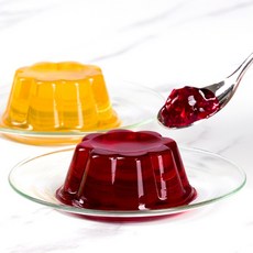 커스타드한천푸딩