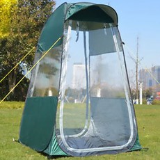암산 원터치 방풍 방수 낚시 텐트, 카모, 싱글
