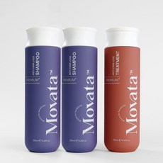 모바타 프리미엄 천연 탈모증상완화 샴푸2개+트리트먼트 세트 튜브형 250ml, 1개