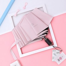 양산 여성 레쉬 자외선차단 햇빗가리개 우산 청우비 투웨이 학생 심플 S스위트 접이식 블랙 접착제