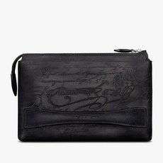 벨루티 남성클러치 Tersio Scritto Leather Pouch