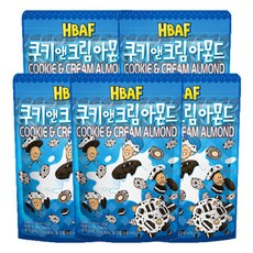 쿠키앤크림 아몬드 120G, 10개