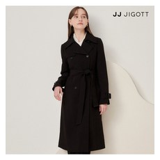 [정품매장] JJ지고트 캐주얼 여성 자켓 편한 데일리 아우터 () 투웨이 더블 브레스트 트렌치 코트 GN9M0TC91