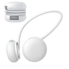 [헤쎈] [단품] 마카롱 넥 선풍기 (화이트 민트 핑크 중 택1)