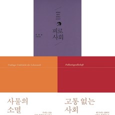 한병철 저서 3권세트 - 사물의 소멸 ＋ 피로사회 ＋ 고통 없는 사회