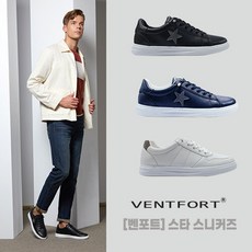 [VENFORT]벤포트 남성용 스타 스니커즈 2종 세트