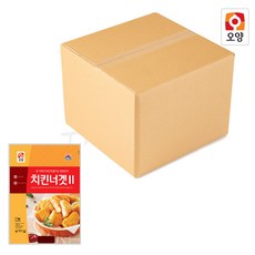 [퀴클리몰] 사조오양 치킨너겟 한박스 대용량, 1kg, 8개