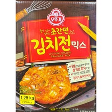 오뚜기 초간편 김치전 믹스, 320g, 4개