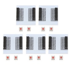 QDY ESP-32S 무선 WIFI 모듈 용 5Pcs ESP32S Pinboard 변환기 모듈 어댑터 보드 지원, 1개