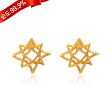 남자순금귀걸이