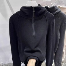 ST-3989 반집업 후드 모직 맨투맨