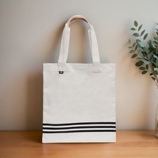 아디다스 3스트라이프 데일리 에코백 아이보리