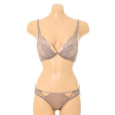 [갤러리아] 비너스오르화 섹시 딥브이 저중심 몰드브라 레이스팬티세트 A컵B컵OBR6070ABOPT6070S-G