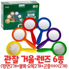 사물 곤충 관찰 볼록거울 오목거울 곤충의 눈으로 보기 어린이집 유치원 초등학교 호기심 생물 과학 교구, 1세트, 1개
